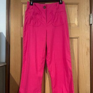 Bright Pink Cropped Pants